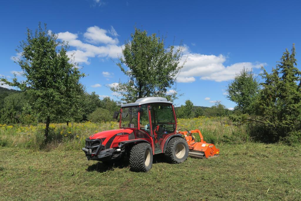 Natura 2000 gyepterület szárzúzással történő helyreállítása